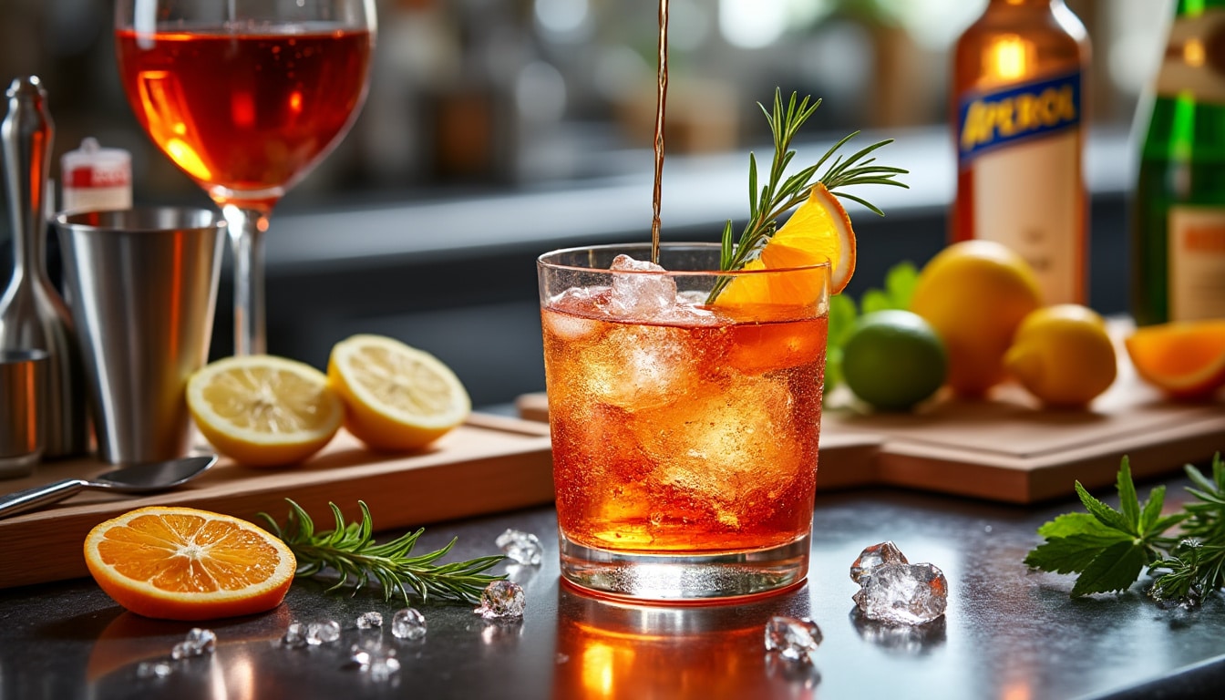 découvrez notre guide étape par étape pour réaliser le cocktail spritz parfait. apprenez les ingrédients essentiels, les astuces de préparation et des conseils pour élever votre expérience de mixologie à un nouveau niveau. idéal pour vos soirées entre amis ou vos moments de détente.